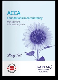Image of ACCA Foundations in Accountancy Management Information (MA1)